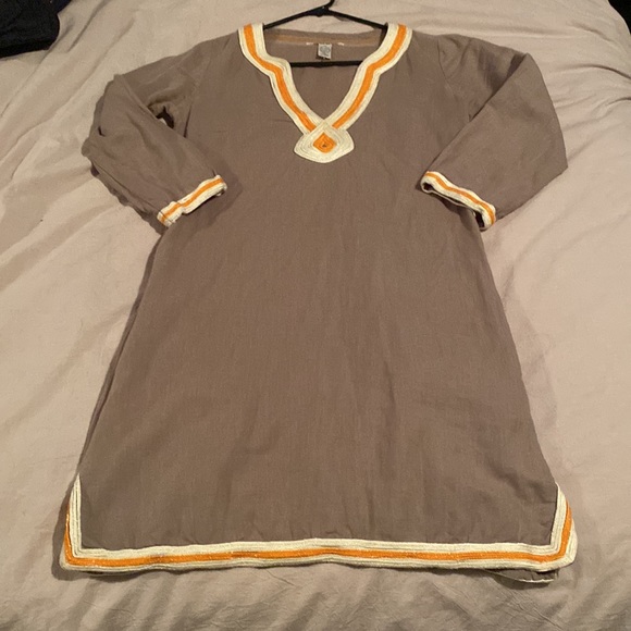Lucky brand linen dress - Picture 3 of 4